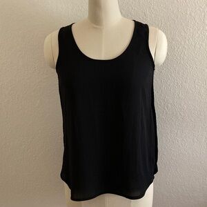 Allen B. By Allen Schwartz Black Tank Top